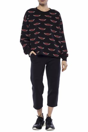 Patterned round neck sweatshirt, zdjęcie 2 Patterned round neck sweatshirt od McQ Alexander McQueen